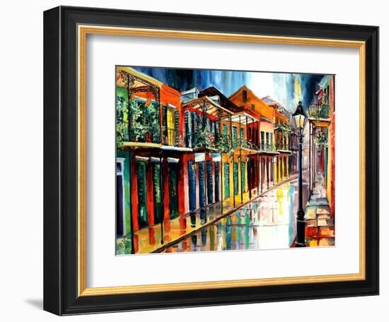 French Quarter Rain-Diane Millsap-Framed Art Print