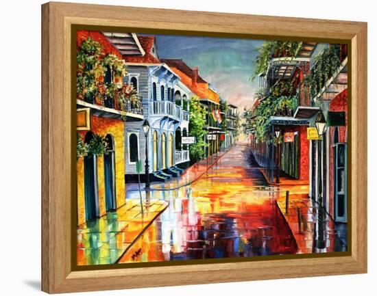 French Quarter Summer Day-Diane Millsap-Framed Stretched Canvas