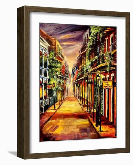 French Quarter Twilight-Diane Millsap-Framed Premium Giclee Print