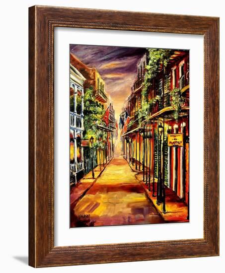 French Quarter Twilight-Diane Millsap-Framed Premium Giclee Print