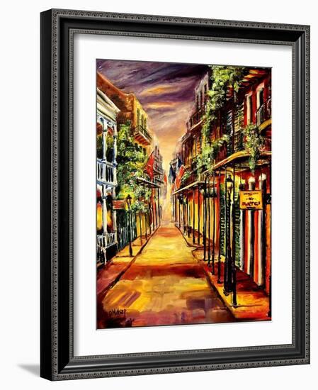 French Quarter Twilight-Diane Millsap-Framed Premium Giclee Print