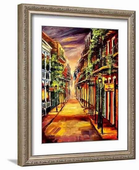 French Quarter Twilight-Diane Millsap-Framed Art Print