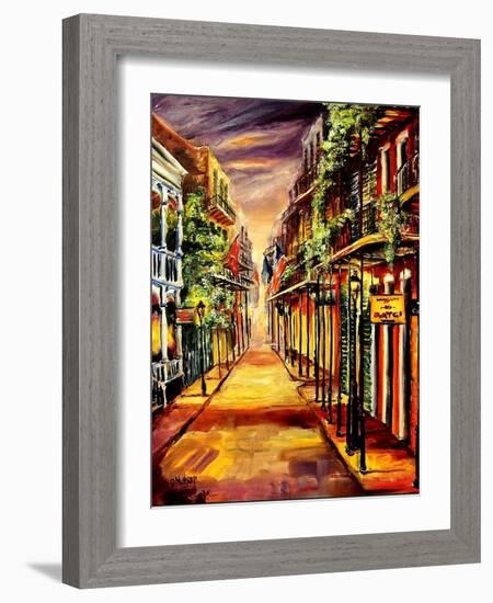 French Quarter Twilight-Diane Millsap-Framed Art Print