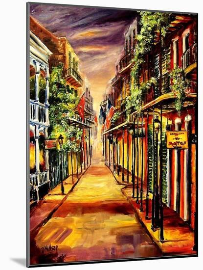 French Quarter Twilight-Diane Millsap-Mounted Art Print