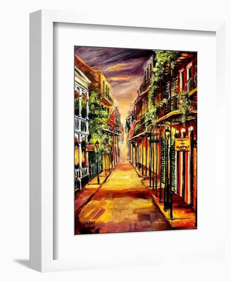 French Quarter Twilight-Diane Millsap-Framed Art Print