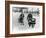 French Refugees Returning Home after the Fall of France to the Germans, Paris, July 1940-null-Framed Giclee Print