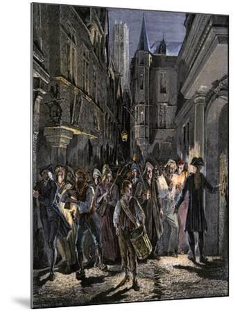 French Revolution (1789-1799): Radicals Patrolling the