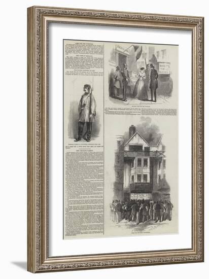 French Revolution of 1848-Myles Birket Foster-Framed Giclee Print