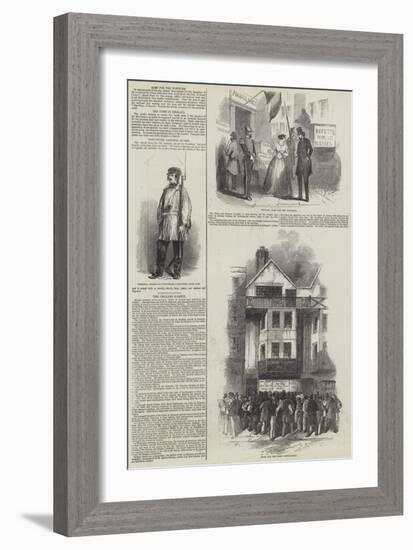 French Revolution of 1848-Myles Birket Foster-Framed Giclee Print