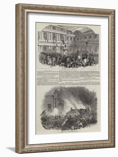 French Revolution of 1848-null-Framed Giclee Print