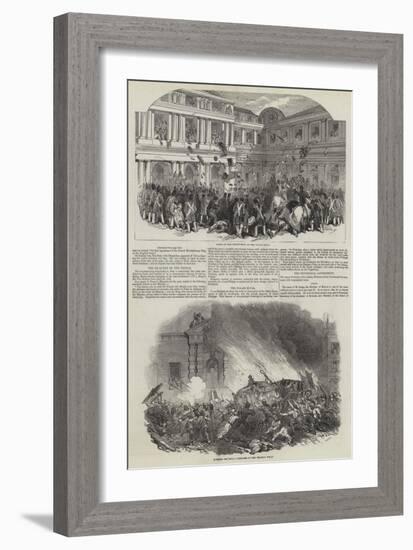 French Revolution of 1848-null-Framed Giclee Print