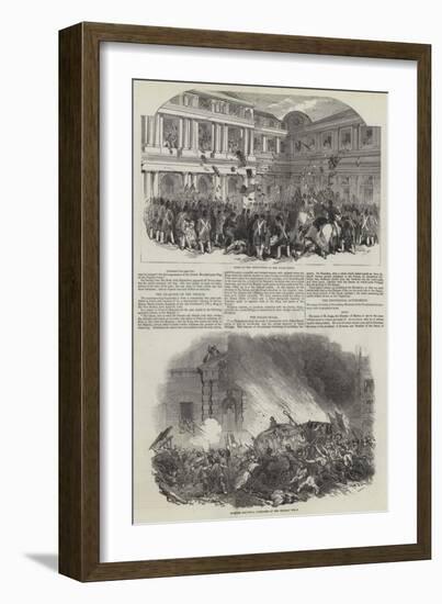 French Revolution of 1848-null-Framed Giclee Print