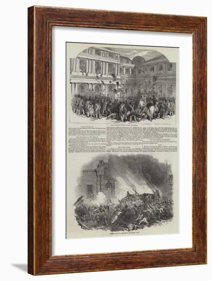 French Revolution of 1848-null-Framed Giclee Print