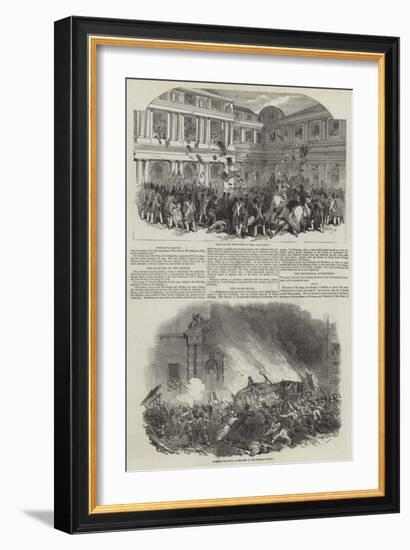 French Revolution of 1848-null-Framed Giclee Print