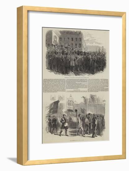 French Revolution of 1848-null-Framed Giclee Print