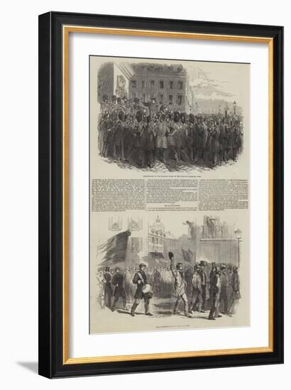 French Revolution of 1848-null-Framed Giclee Print