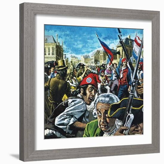 French Revolution-Payne-Framed Giclee Print