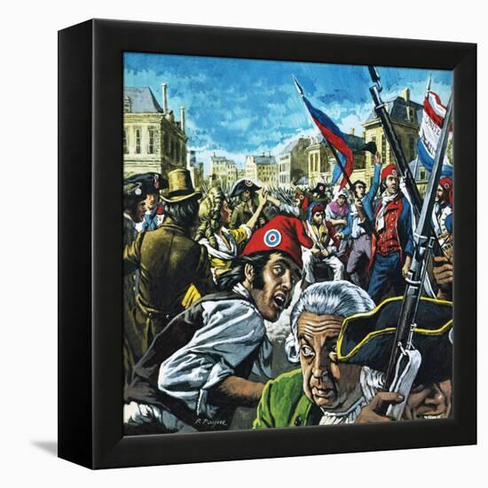 French Revolution-Payne-Framed Premier Image Canvas