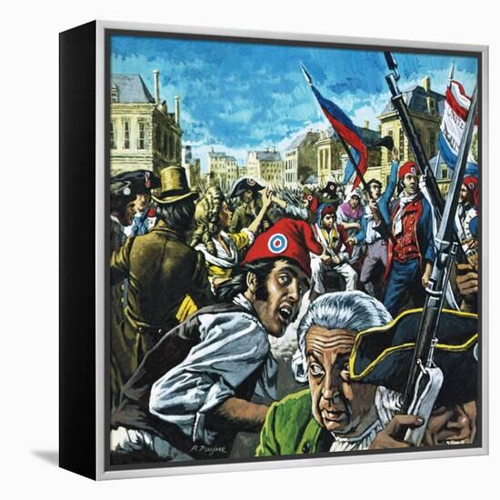 French Revolution-Payne-Framed Premier Image Canvas