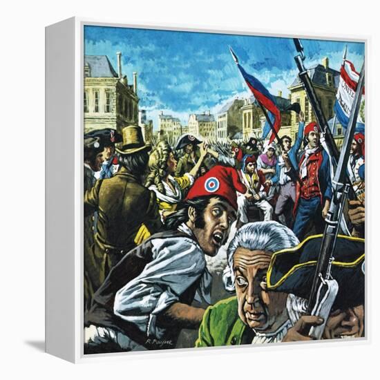 French Revolution-Payne-Framed Premier Image Canvas