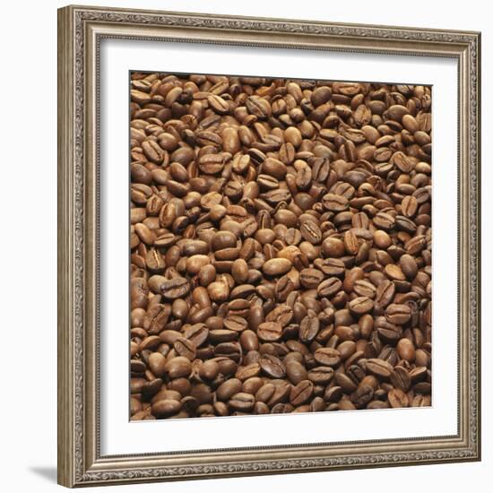 French Roast Whole Coffee Beans-Alexander Feig-Framed Photographic Print