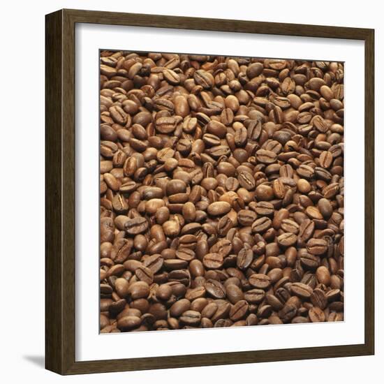 French Roast Whole Coffee Beans-Alexander Feig-Framed Photographic Print