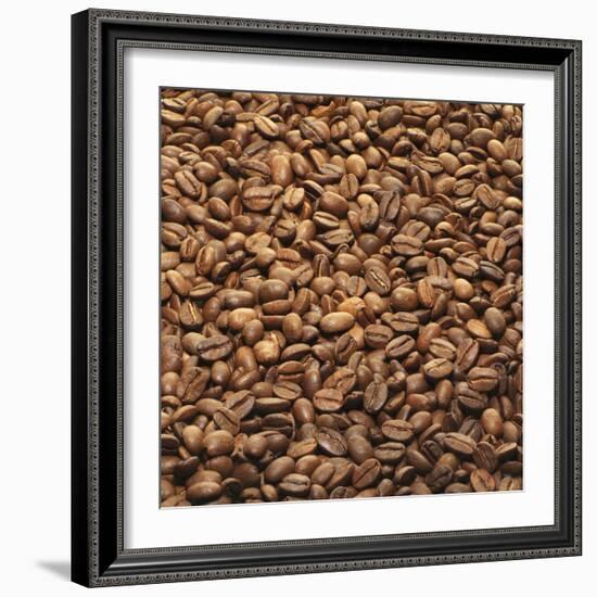 French Roast Whole Coffee Beans-Alexander Feig-Framed Photographic Print