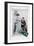 French Romantic Postcard, C1900-null-Framed Giclee Print