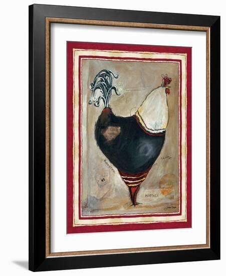 French Rooster I-Jennifer Garant-Framed Giclee Print