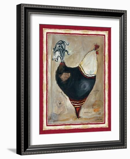 French Rooster I-Jennifer Garant-Framed Giclee Print