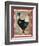 French Rooster I-Jennifer Garant-Framed Giclee Print