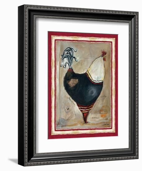 French Rooster I-Jennifer Garant-Framed Giclee Print