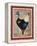 French Rooster I-Jennifer Garant-Framed Premier Image Canvas