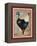 French Rooster I-Jennifer Garant-Framed Premier Image Canvas