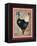 French Rooster I-Jennifer Garant-Framed Premier Image Canvas