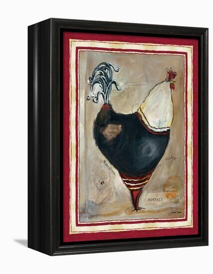 French Rooster I-Jennifer Garant-Framed Premier Image Canvas