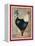 French Rooster I-Jennifer Garant-Framed Premier Image Canvas