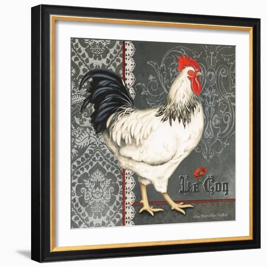 French Rooster I-Gwendolyn Babbitt-Framed Premium Giclee Print