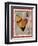 French Rooster II-Jennifer Garant-Framed Giclee Print