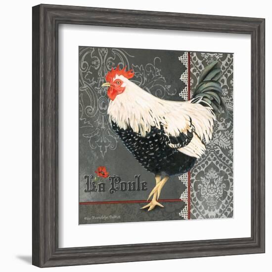 French Rooster II-Gwendolyn Babbitt-Framed Art Print