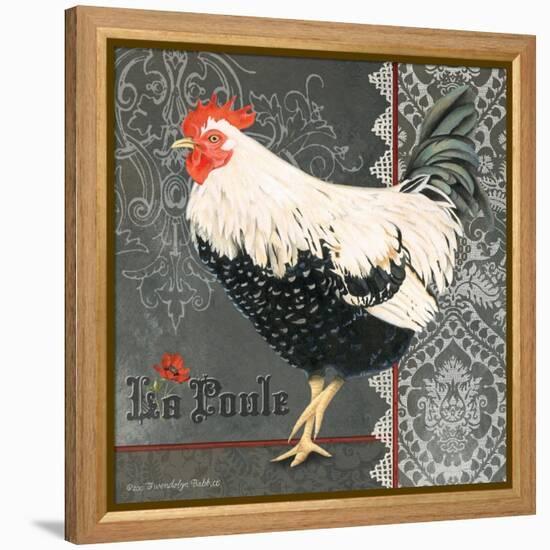 French Rooster II-Gwendolyn Babbitt-Framed Stretched Canvas