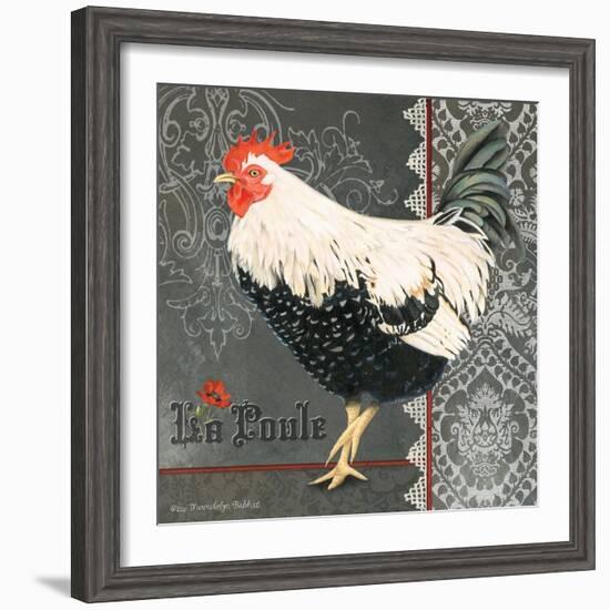 French Rooster II-Gwendolyn Babbitt-Framed Art Print