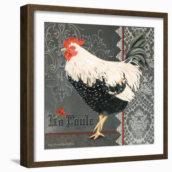 French Rooster II-Gwendolyn Babbitt-Framed Art Print