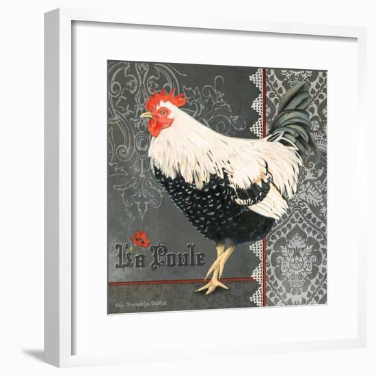 French Rooster II-Gwendolyn Babbitt-Framed Art Print