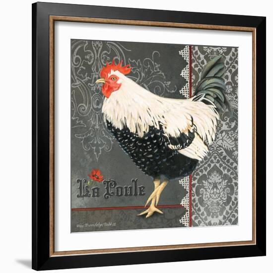 French Rooster II-Gwendolyn Babbitt-Framed Art Print