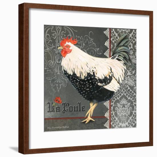 French Rooster II-Gwendolyn Babbitt-Framed Art Print