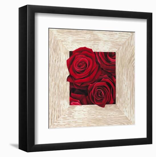 French Roses II-Pierre Benson-Framed Art Print