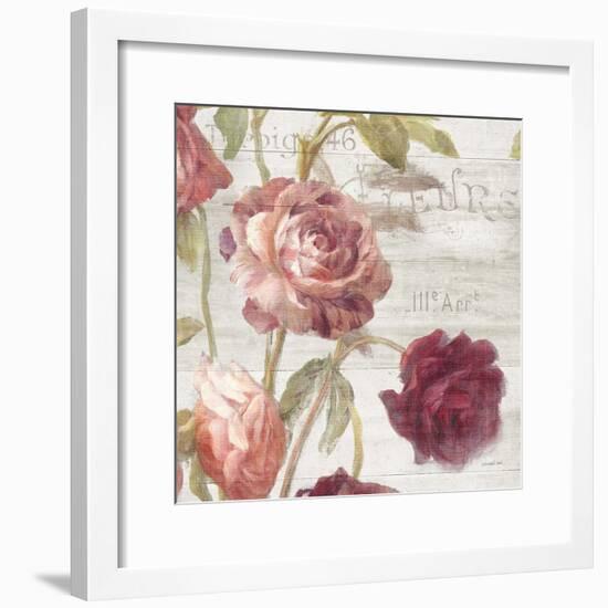 French Roses IV-Danhui Nai-Framed Art Print
