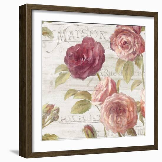 French Roses V-Danhui Nai-Framed Art Print