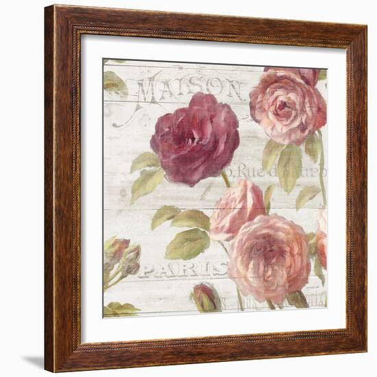 French Roses V-Danhui Nai-Framed Art Print